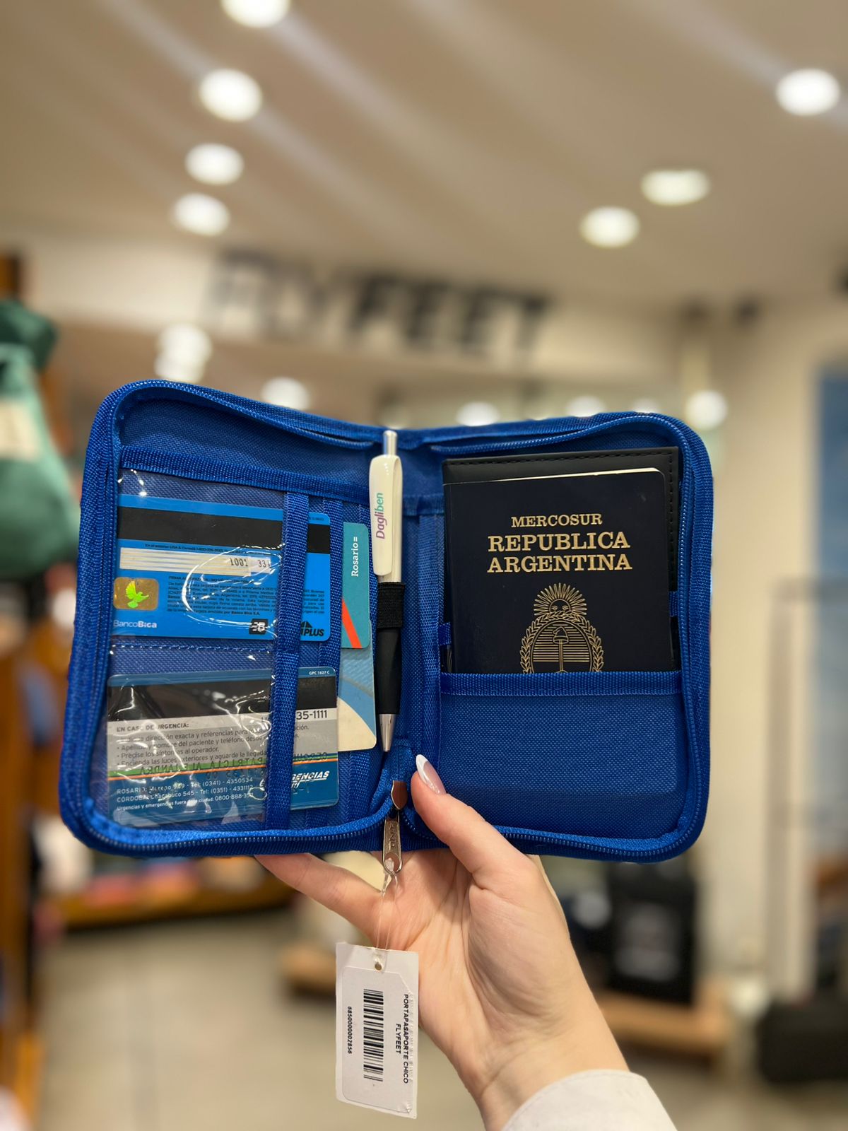PORTA DOCUMENTOS CHICO FLYFEET